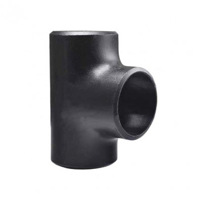 Sfenry Asme B16.9 Sch40 Sch80 Sch120 Carbon Steel A234 Wpb Black Pipe Fittings Tee